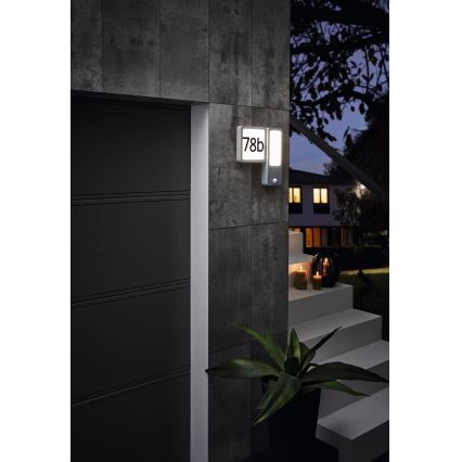 Eglo - LED vonkajšie nástenné svietidlo 2xLED/2,7W + LED/3,6W/230V IP44