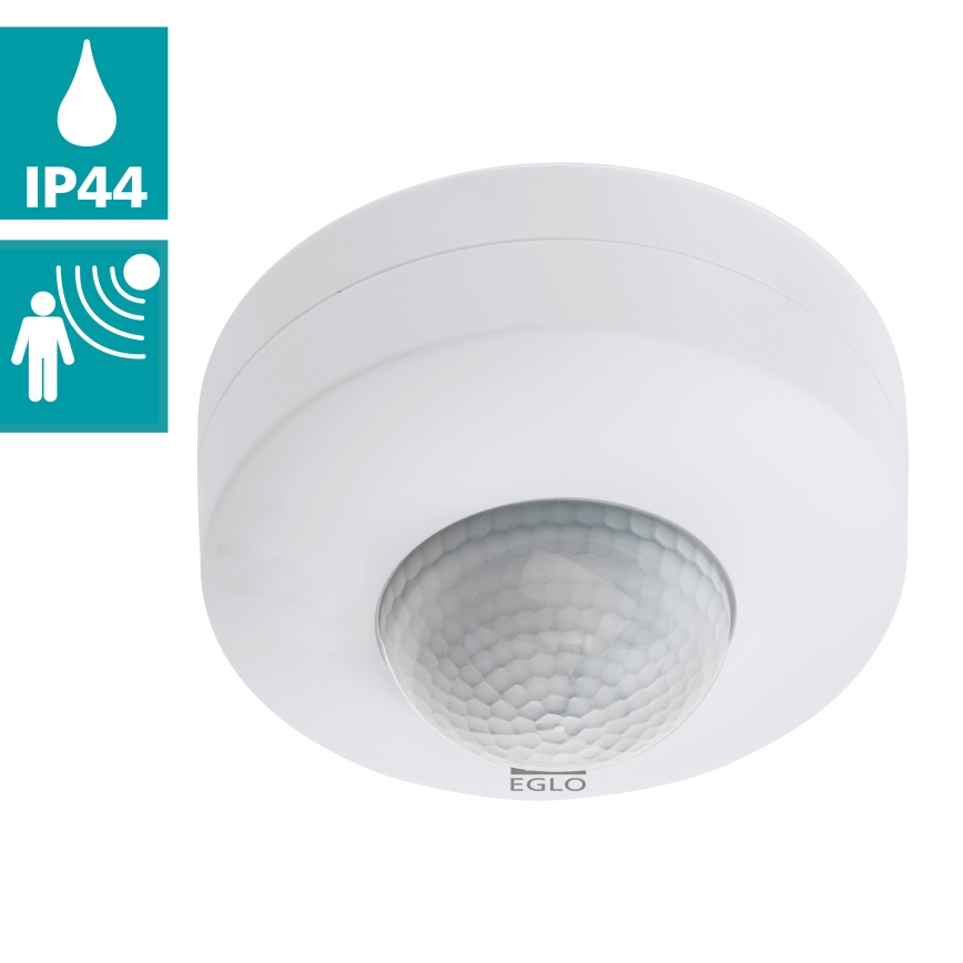 Eglo - Senzor pohybu 12 m biely IP44