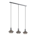 Eglo 97424 - Závesný luster PONZANO na lanku 3xE27/60W/230V