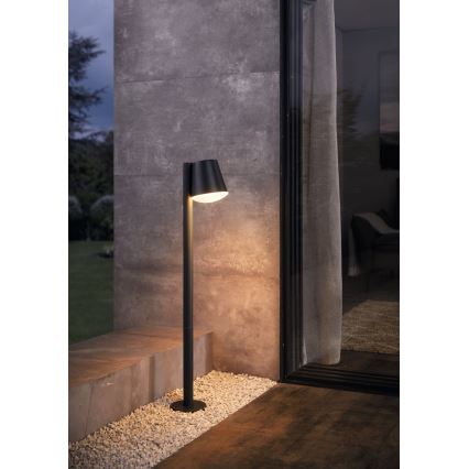 Eglo - LED Stmievateľná vonkajšia lampa CALDIERO-C 1xE27/9W/230V antracit IP44