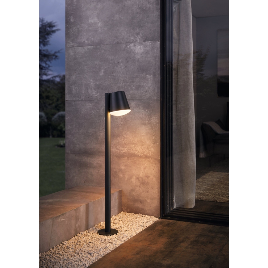 Eglo - LED Stmievateľná vonkajšia lampa CALDIERO-C 1xE27/9W/230V antracit IP44