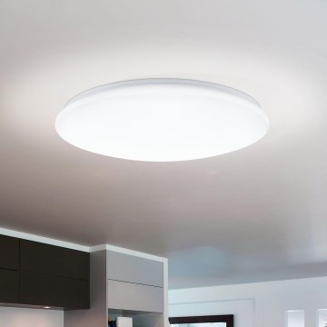 Eglo 97528 -LED Stmievateľné stropné svietidlo GIRON LED/80W/230V+diaľkové ovládanie