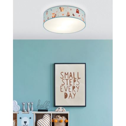 Eglo - Detské stropné svietidlo 2xE27/40W/230V