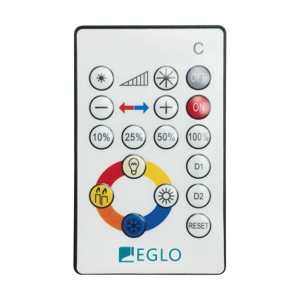 Eglo - LED Stmievateľné stropné svietidlo LED/21W/230V + diaľkové ovládanie