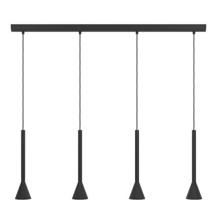 Eglo - LED Luster na lanku 4xGU10/5W/230V