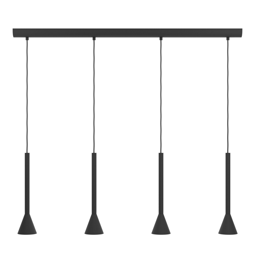 Eglo - LED Luster na lanku 4xGU10/5W/230V