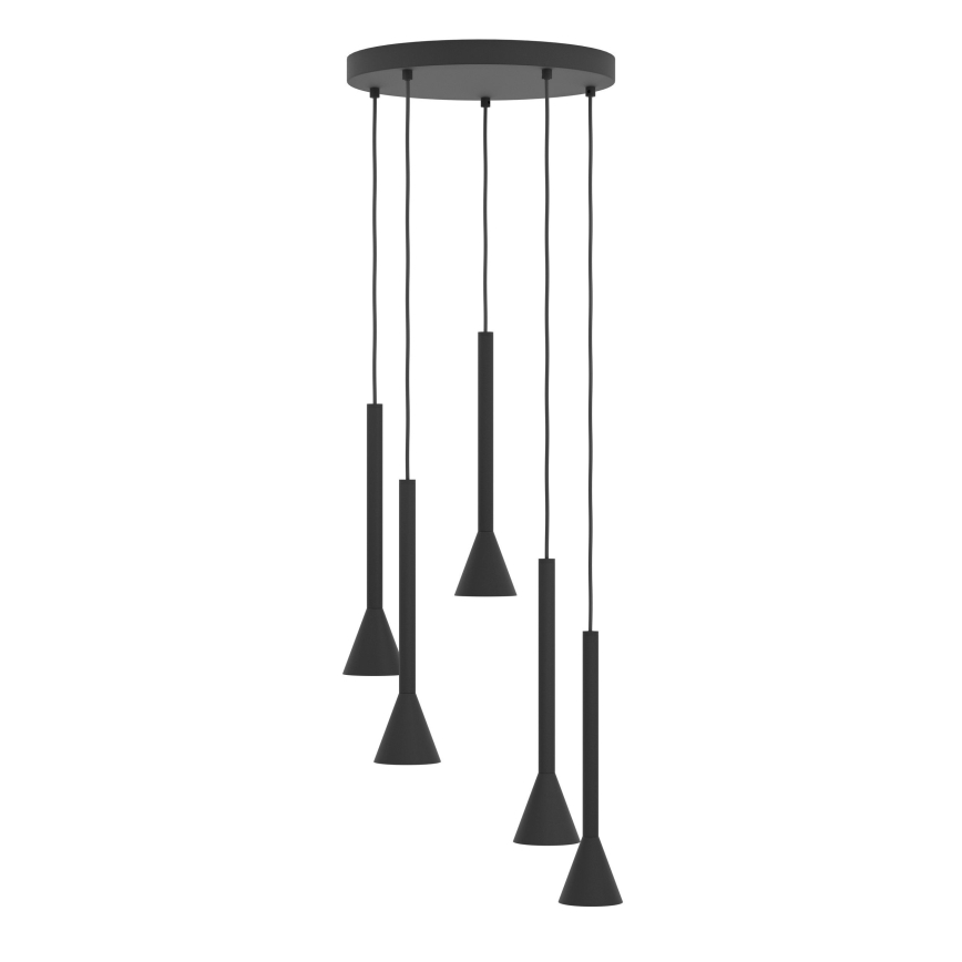 Eglo - LED Luster na lanku 5xGU10/5W/230V