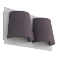 Eglo 97625 - LED nástenné svietidlo SERRVALLE 2xLED/5,4W/230V