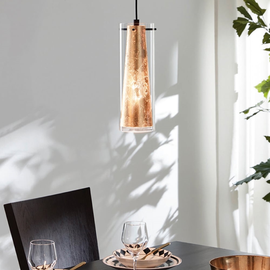 Eglo - Luster na lanku 4xE27/60W/230V