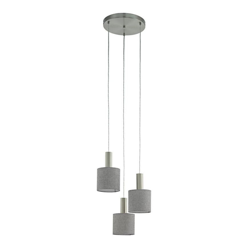 Eglo 97673 - Závesný luster na lanku CONCESSA 2 3xE27/60W/230V