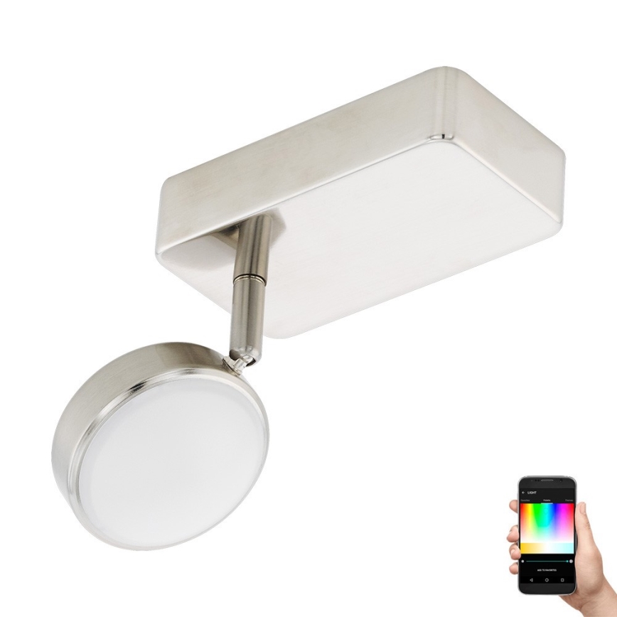 Eglo 97714 - LED RGB Stmievateľné bodové svietidlo CORROPOLI-C LED/5W/230V