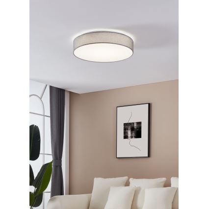 Eglo - LED Stmievateľné stropné svietidlo LED/40W/230V + diaľkové ovládanie