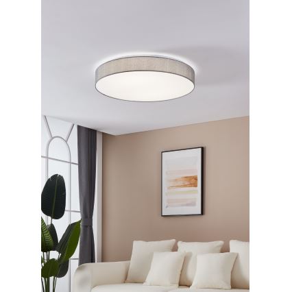 Eglo - LED Stmievateľné stropné svietidlo LED/60W/230V + diaľkové ovládanie