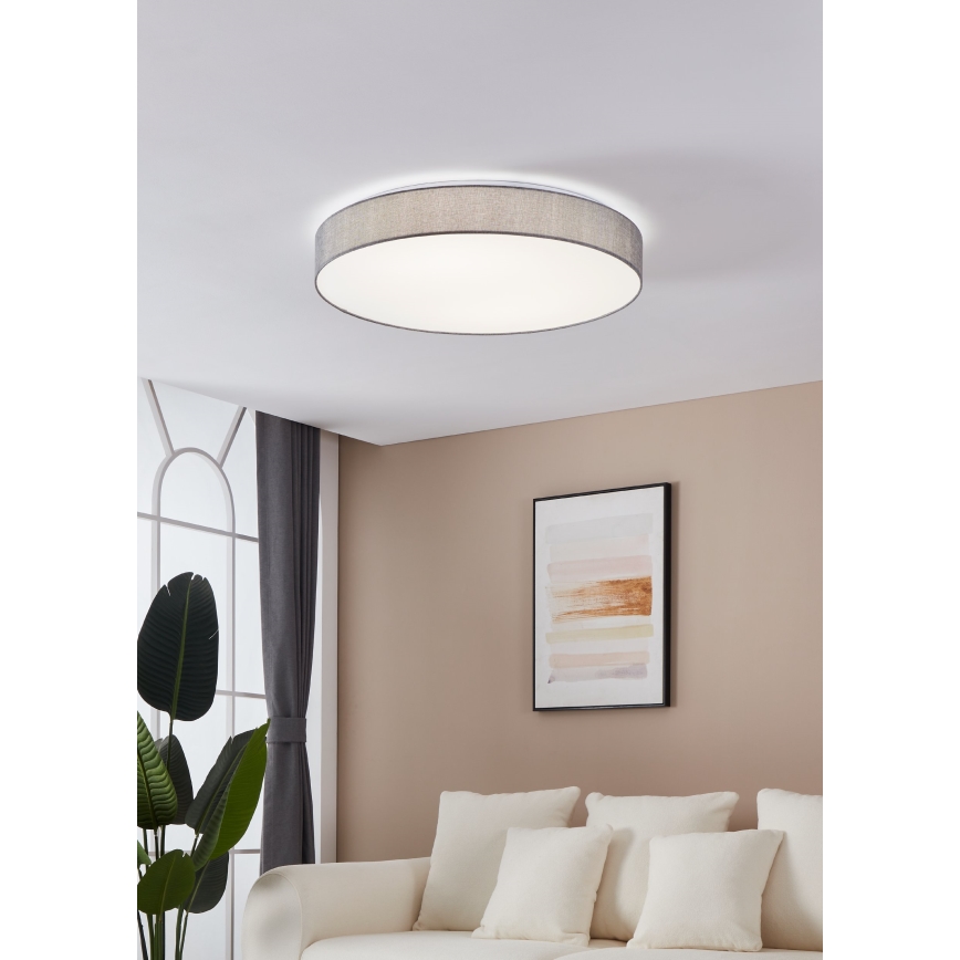 Eglo - LED Stmievateľné stropné svietidlo LED/60W/230V + diaľkové ovládanie