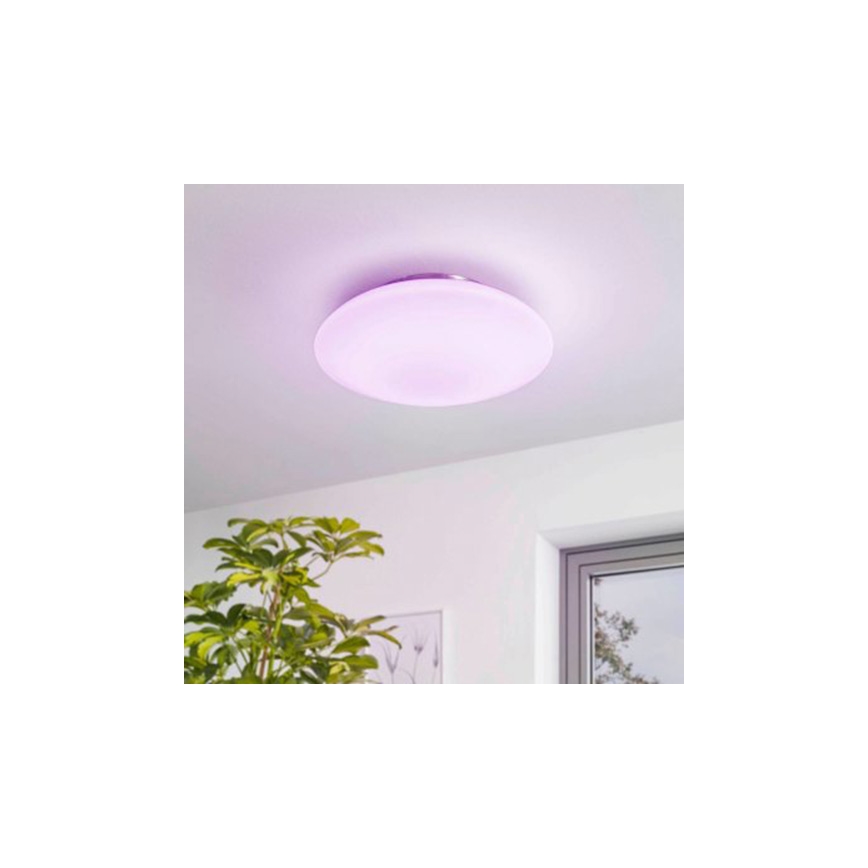 Eglo 97811 - LED RGB stmievateľné stropné svietidlo FRATTINA-C LED/27W/230V
