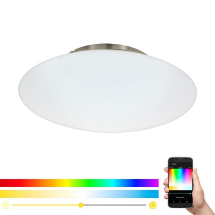 Eglo 97811 - stmievateľné LED RGB stropné svietidlo FRATTINA-C 1xLED/27W/230V