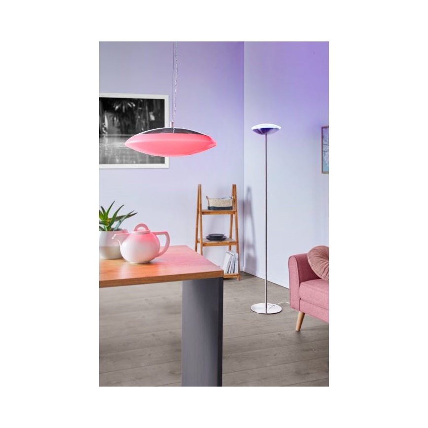 Eglo 97812 - RGB LED stmievateľný luster na lanku FRATTINA-C 1xLED/27W/230V