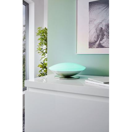 Eglo 97813 - LED RGB stmievateľná stolová lampa FRATTINA-C LED/18W/230V