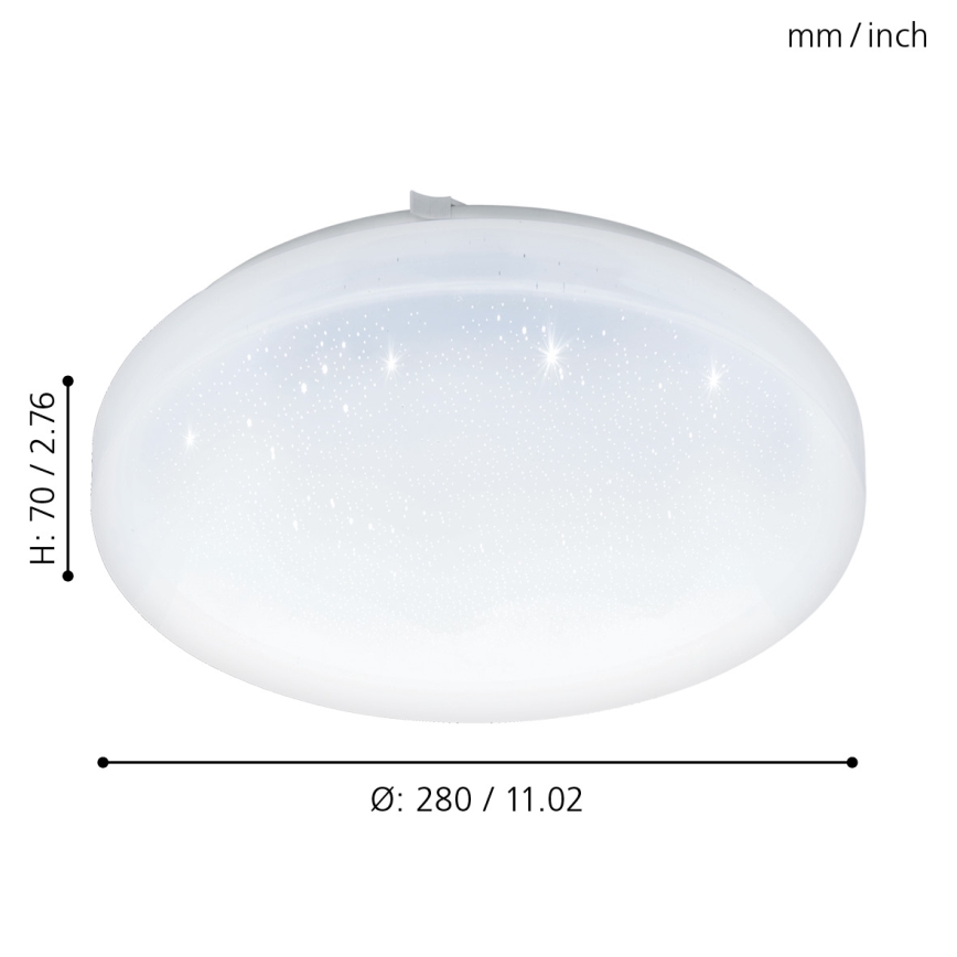 Eglo - LED Stropné svietidlo LED/11,5W/230V