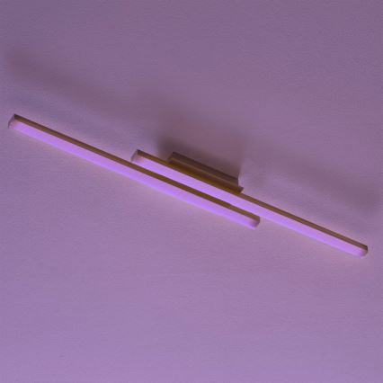 Eglo - LED RGB stmievateľný prisadený luster FRAIOLI-C LED/34W/230V