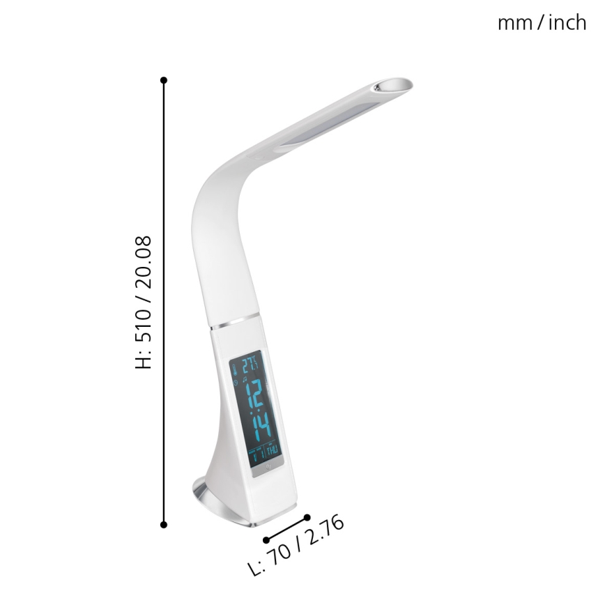 Eglo - LED Stolná lampa LED/3,2W/230V