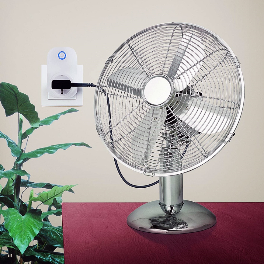 Eglo - Inteligentná zásuvka Connect plug PLUS 2300W SCHUKO Bluetooth