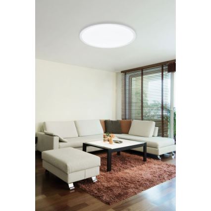 Eglo - LED RGBW Stropné svietidlo SARSINA-C LED/34W/230V + diaľkové ovládanie