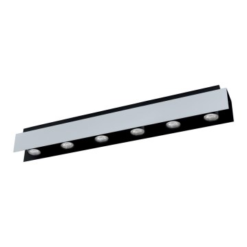 Eglo 97964 - LED Bodové svietidlo VISERBA 6xGU10/5W/230V