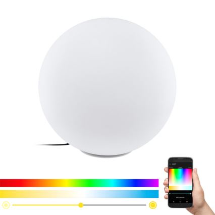 Eglo - LED RGBW Vonkajšia lampa MONTEROLO-C 1xLED/9W/230V IP65 ø600