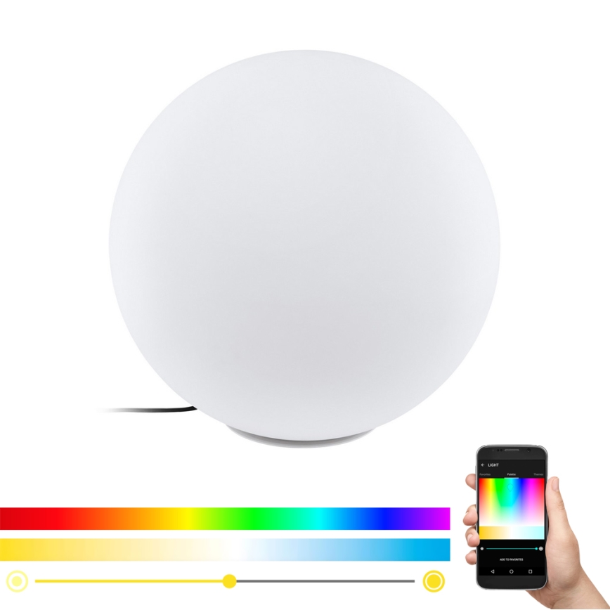 Eglo 98108 - LED RGBW Vonkajšie svietidlo MONTEROLO-C LED/9W/230V IP65 pr.600