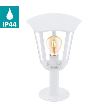 Eglo 98117 - Vonkajšia lampa MONREALE 1xE27/60W/230V IP44 výška 335 biela