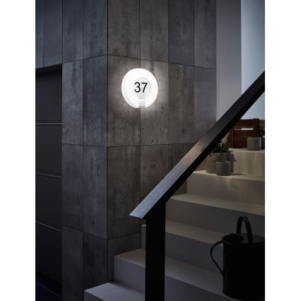 Eglo 98145 - LED RGB Domové číslo MARCHESA-C LED/15W/230V IP44