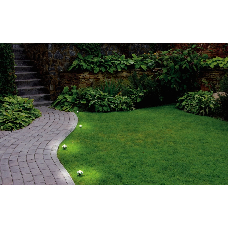 Eglo - LED vonkajší dekoratívny reťazec 9xLED 10m IP65 teplá biela