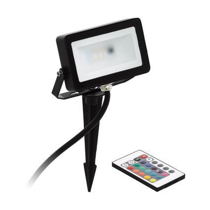 Eglo - LED RGB Reflektor LED/10W/230V + diaľkové ovládanie