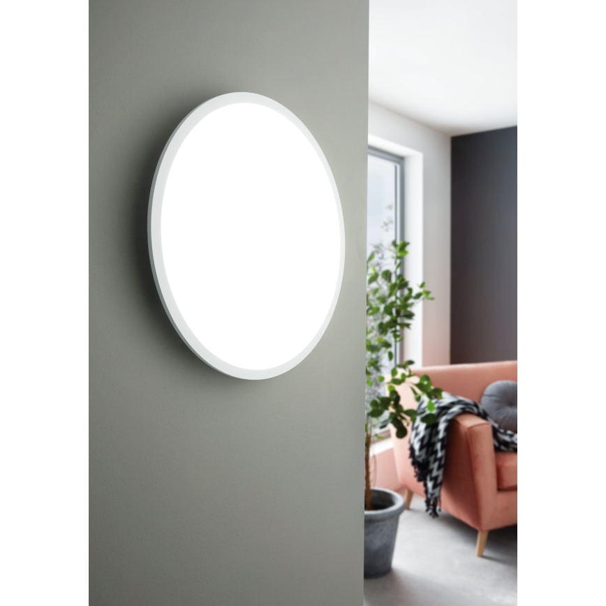 Eglo - LED Stmievateľné stropné svietidlo LED/19,5W/230V + diaľkové ovládanie