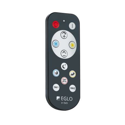 Eglo - LED Stmievateľné stropné svietidlo LED/24W/230V pr. 45 cm + diaľkové ovládanie