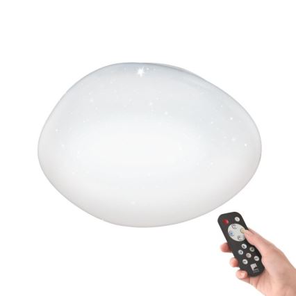 Eglo - LED Stmievateľné stropné svietidlo LED/36W/230V + diaľkové ovládanie