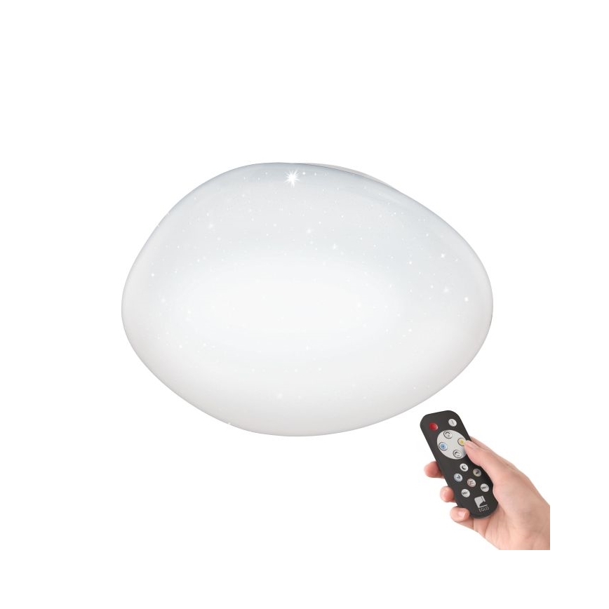 Eglo - LED Stmievateľné stropné svietidlo LED/36W/230V + diaľkové ovládanie