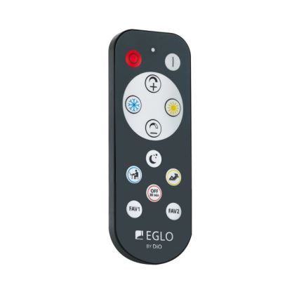 Eglo - LED Stmievateľné stropné svietidlo LED/36W/230V + diaľkové ovládanie