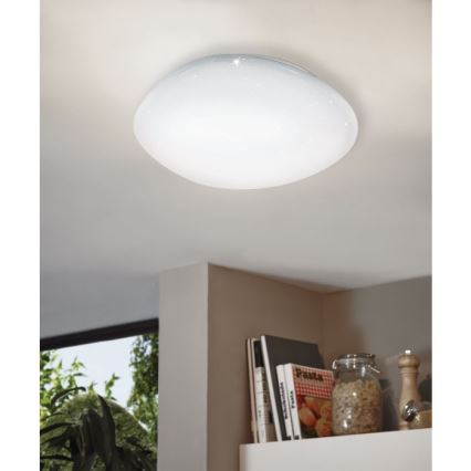 Eglo 98228 - LED stmievateľné stropné svietidlo SILERAS-A LED/36W/230V priemer 60 cm + diaľkové ovládanie