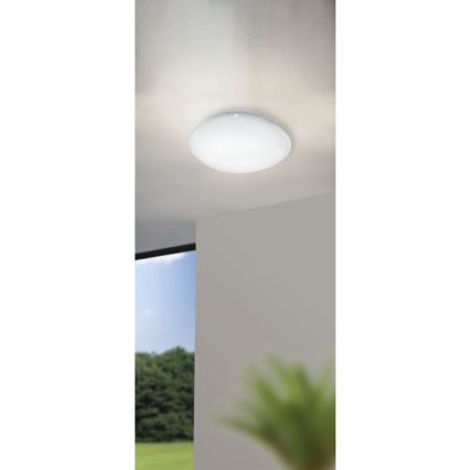 Eglo 98228 - LED stmievateľné stropné svietidlo SILERAS-A LED/36W/230V priemer 60 cm + diaľkové ovládanie