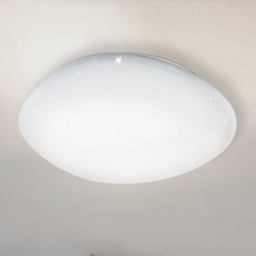 Eglo 98228 - LED stmievateľné stropné svietidlo SILERAS-A LED/36W/230V priemer 60 cm + diaľkové ovládanie