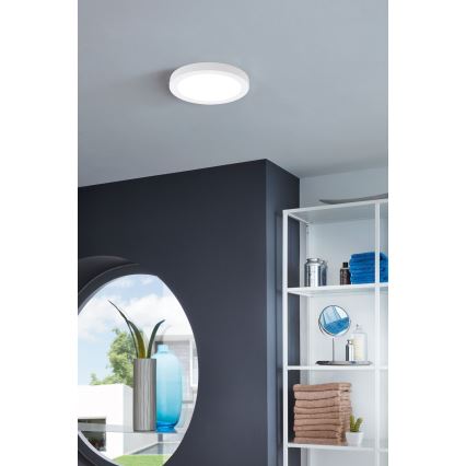 Eglo - LED Stmievateľné stropné svietidlo LED/14W/230V + diaľkové ovládanie