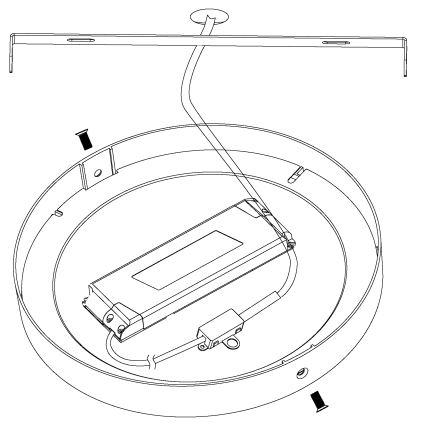 Eglo - LED Stmievateľné stropné svietidlo LED/14W/230V + diaľkové ovládanie