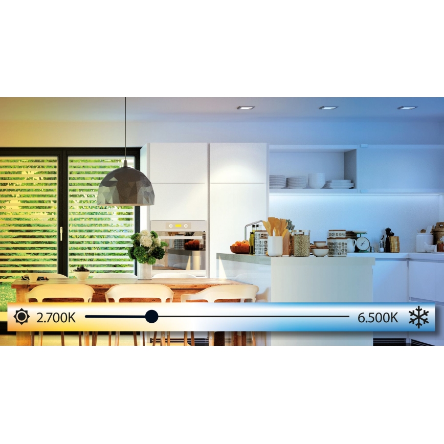 Eglo - LED stmievateľné stropné svietidlo LED/20W/230V + diaľkové ovládanie, priemer 30 cm