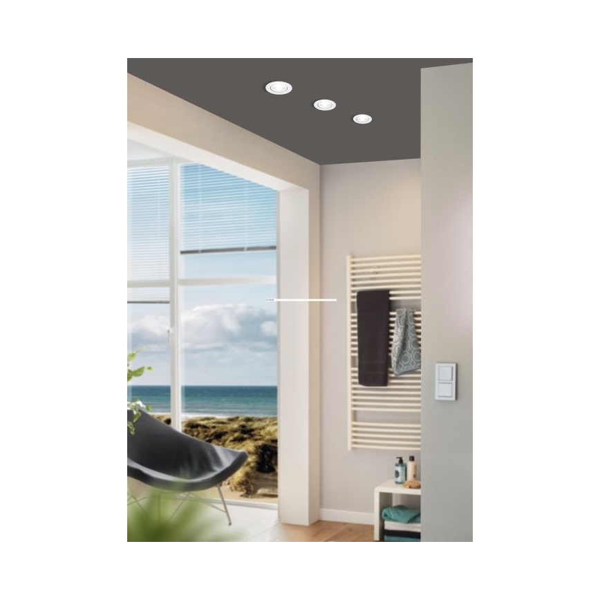 Eglo - LED Stmievateľné podhľadové svietidlo LED/6W/230V
