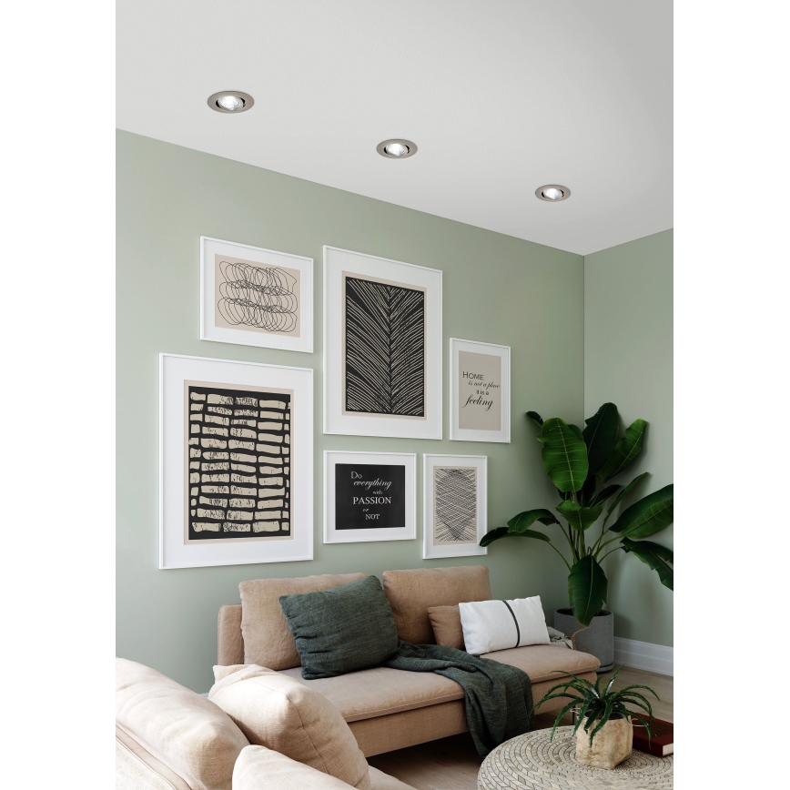 Eglo - LED Stmievateľné podhľadové svietidlo LED/6W/230V