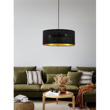 Eglo - Luster na lanku 3xE27/40W/230V