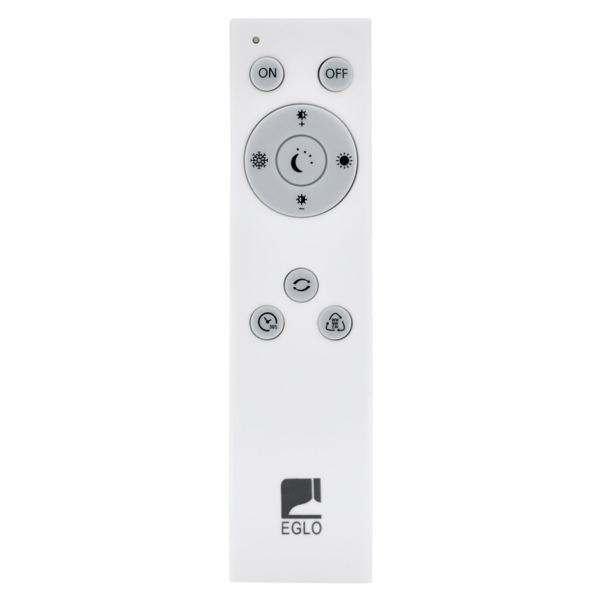 Eglo - LED Stmievateľné stropné svietidlo LED/24W/230V + diaľkové ovládanie