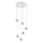 Eglo 98558 - LED závesný luster LICOROTO na lane 6xG9/3W/230V